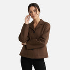 Women’s Retro Suede Short Jacket