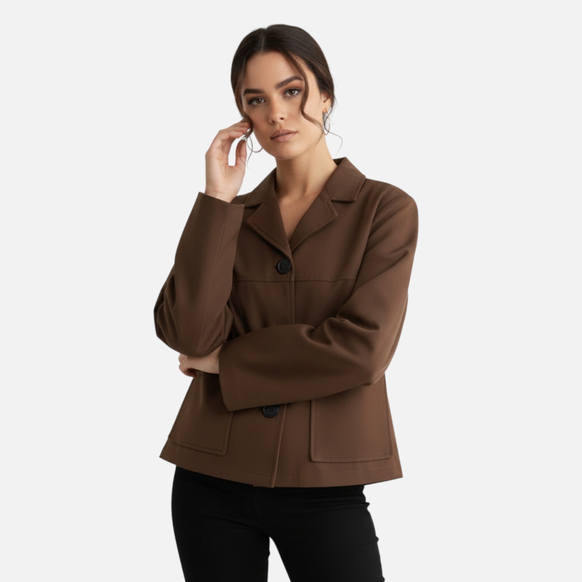 Women’s Retro Suede Short Jacket