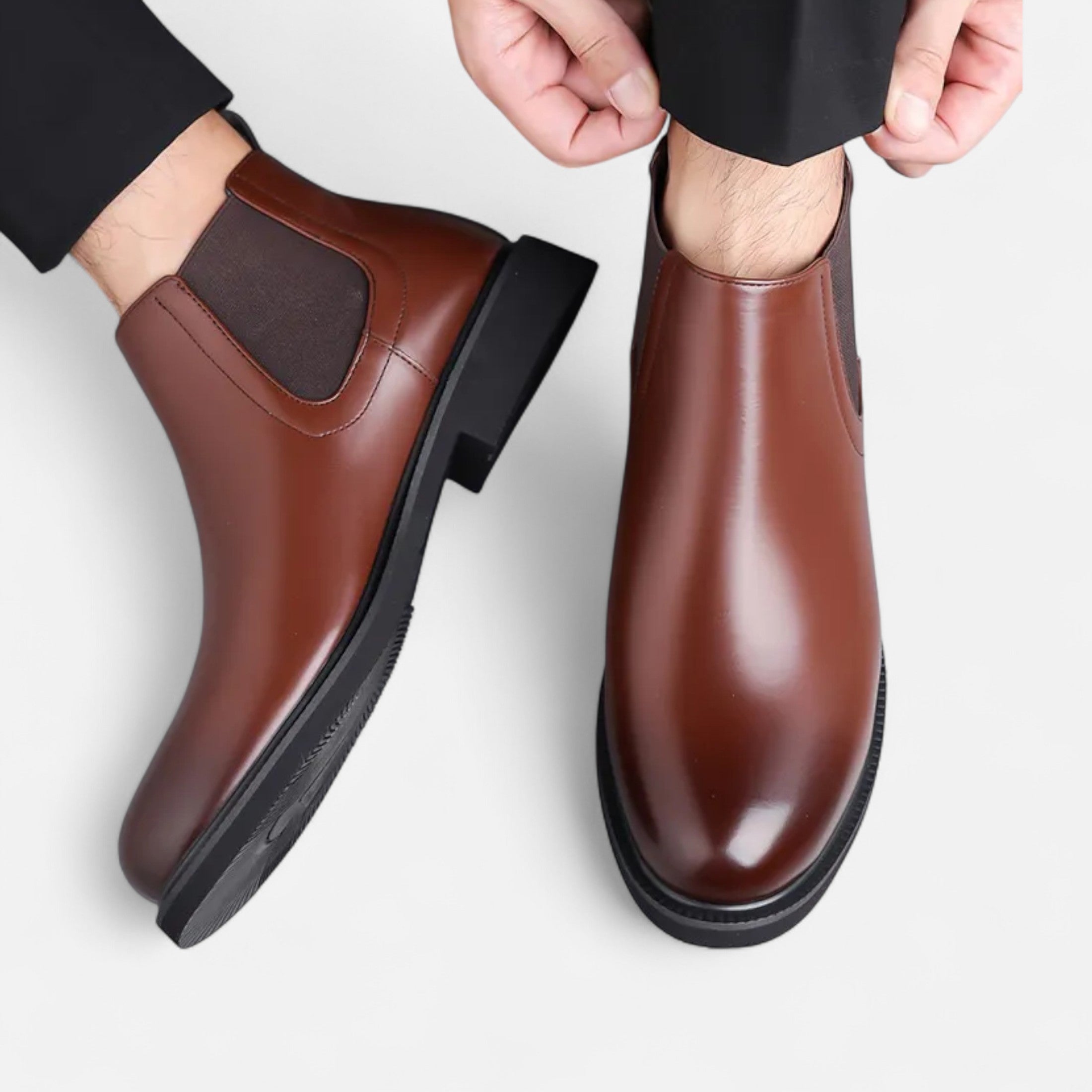 Men’s Martin Boots Fleece-Lined Winter Style