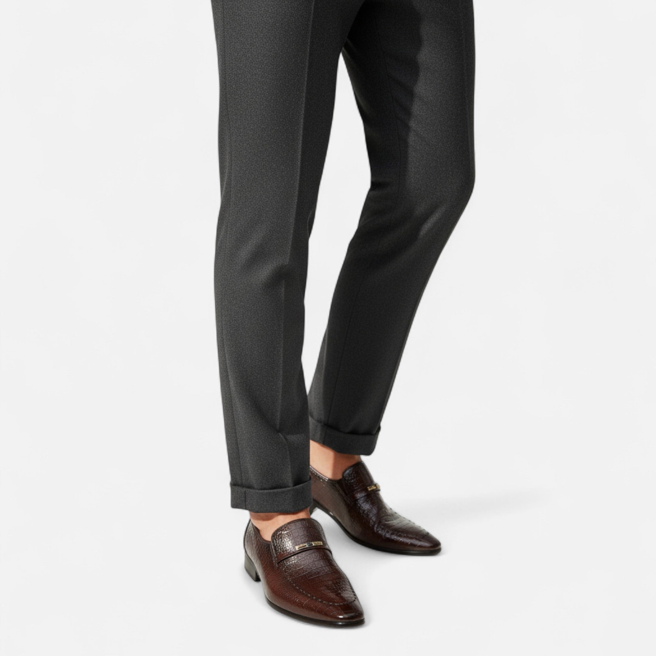 Men’s Slip-On Shoes Pointed Toe Elegance