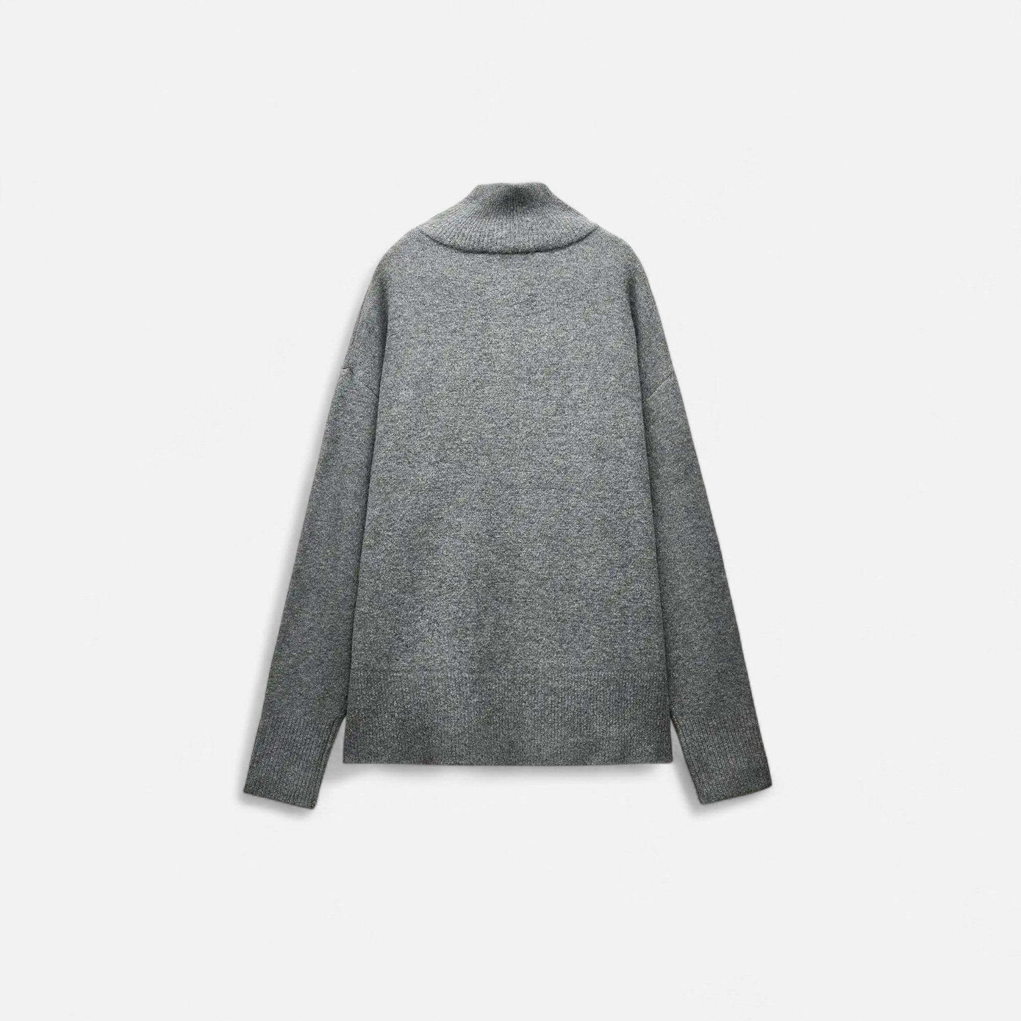 Women’s Striped Turtleneck Sweater