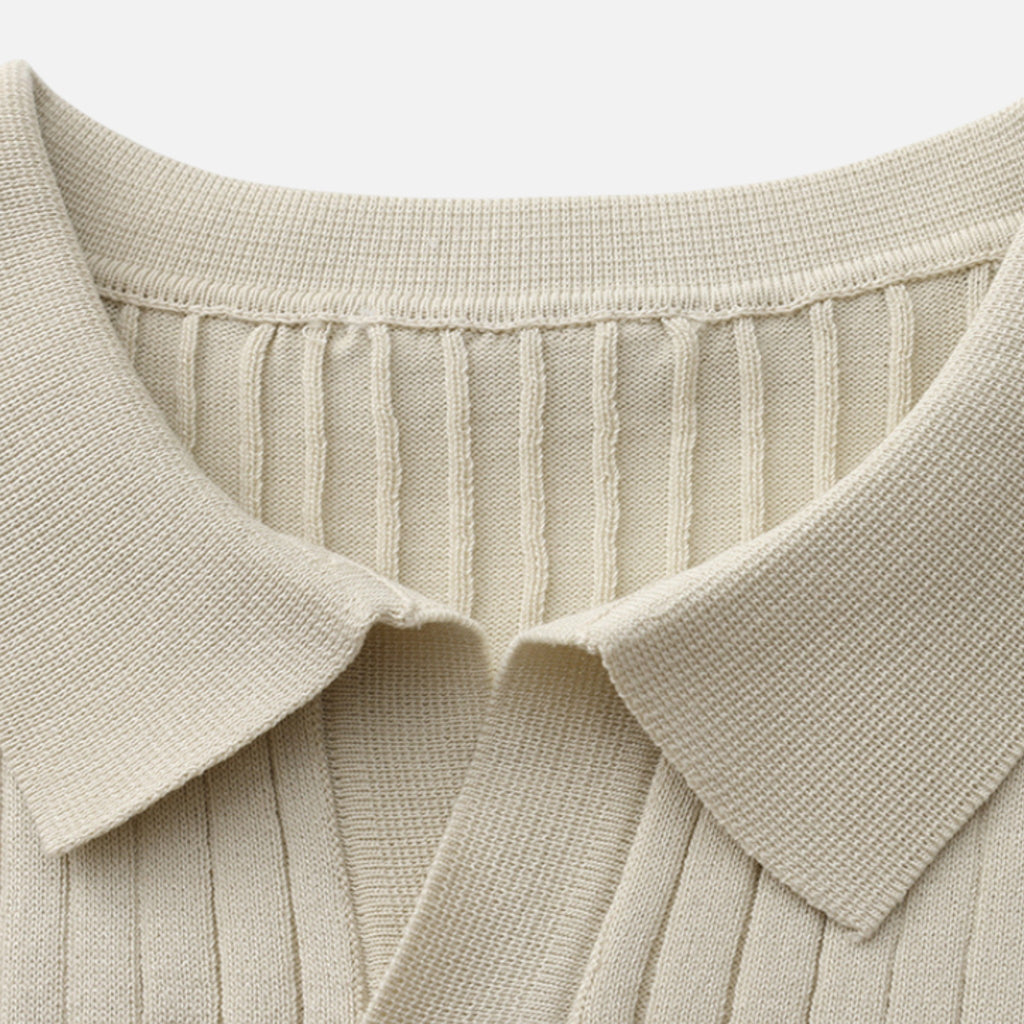 Men’s Premium Ribbed Polo