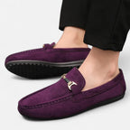 Men’s Loafers Elegant Buckle Detail