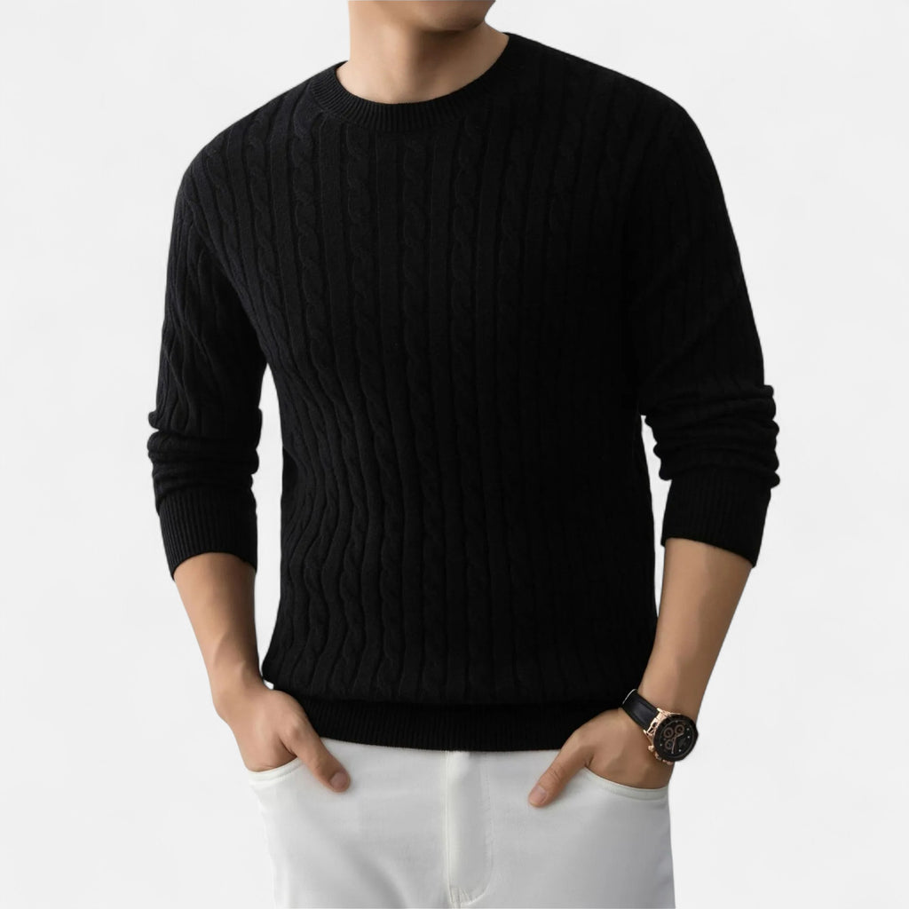 Men’s Ribbed Knit Sweater