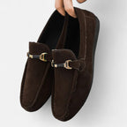 Men’s Loafers Elegant Buckle Detail