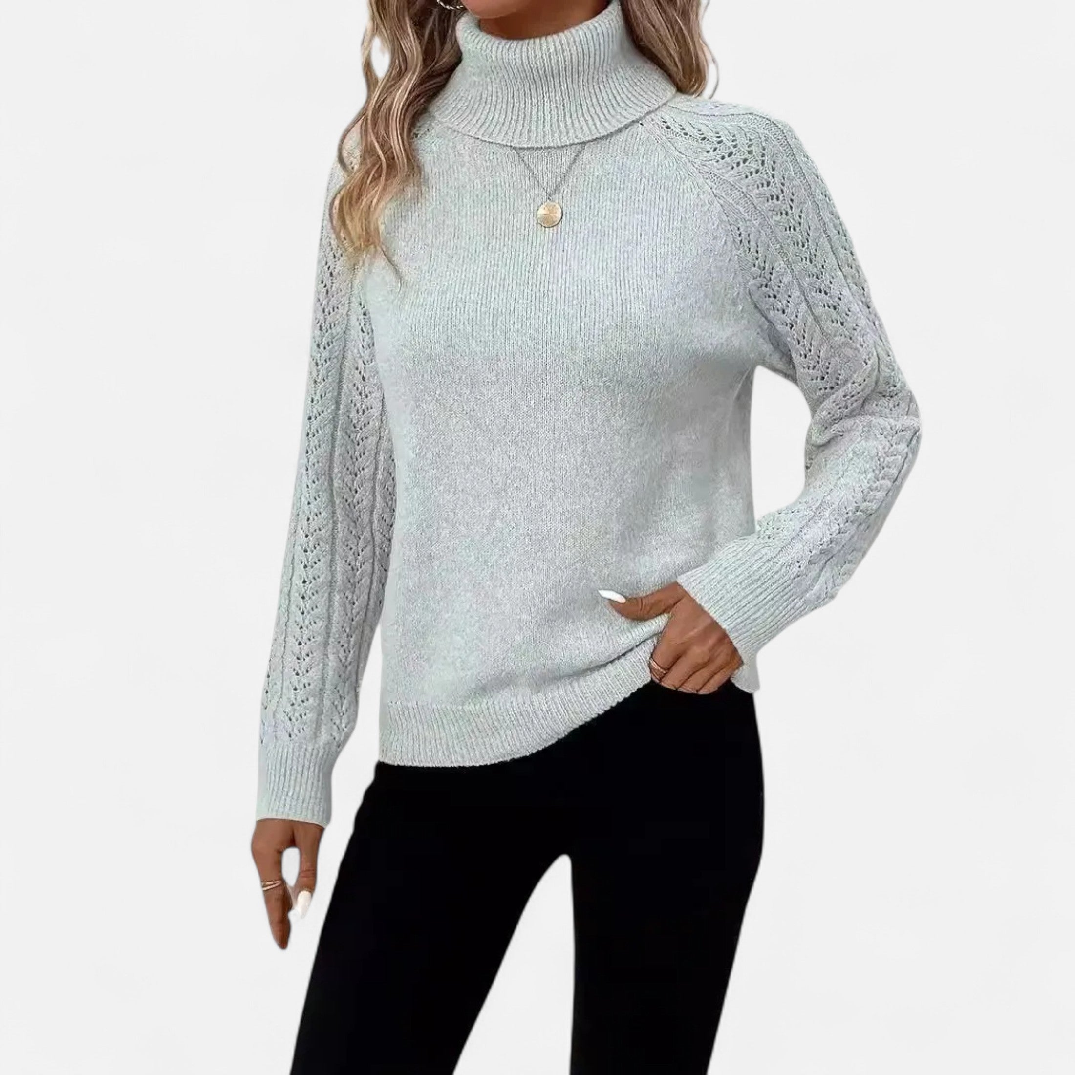 Women’s Turtleneck Sweater Refined Classic
