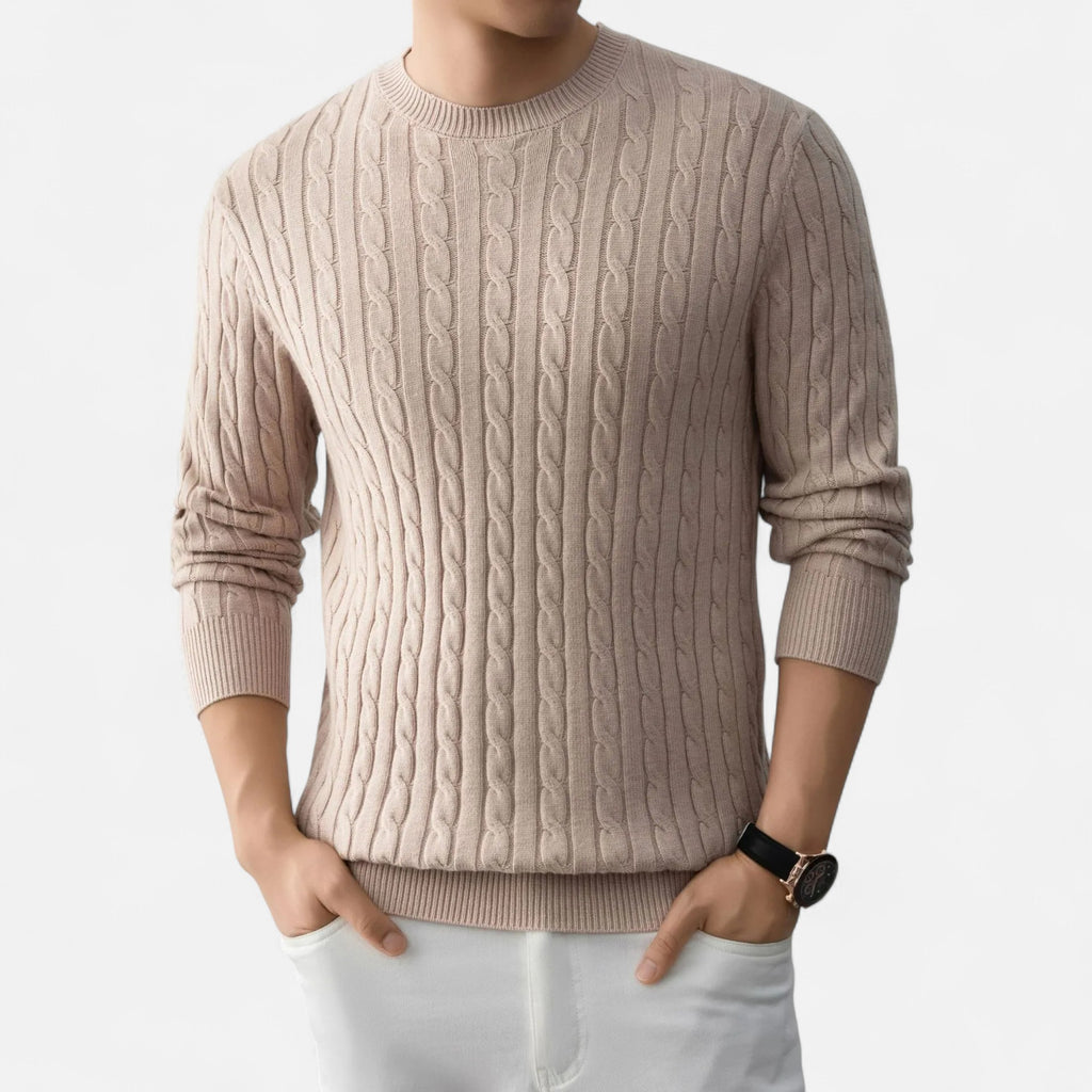 Men’s Ribbed Knit Sweater