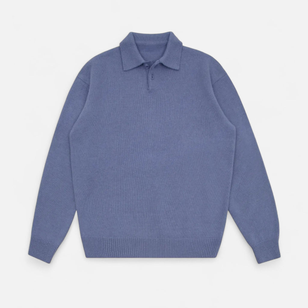 Men’s Knit Sweater Lapel Heritage