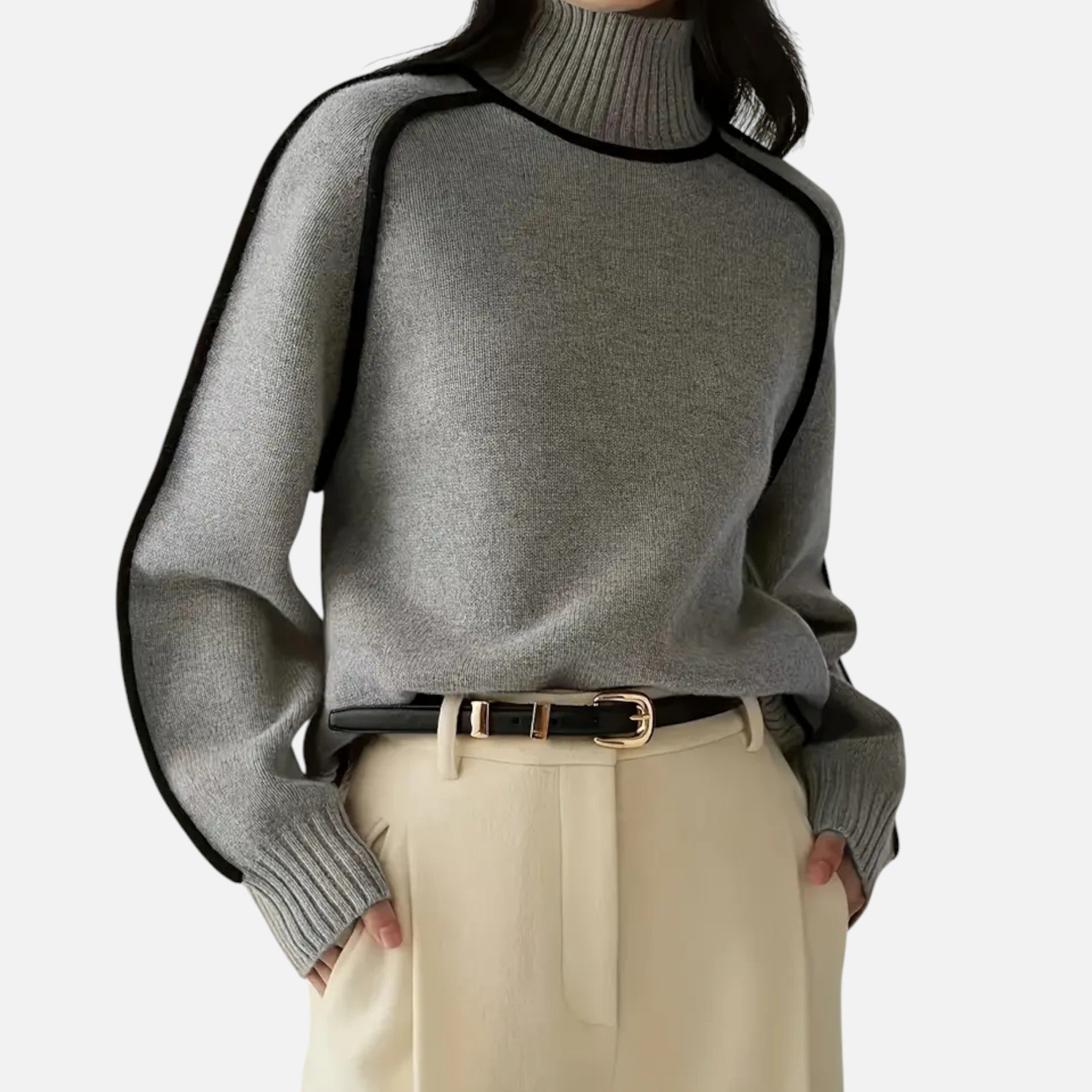 Women’s Pullover Knitwear Refined Stripes