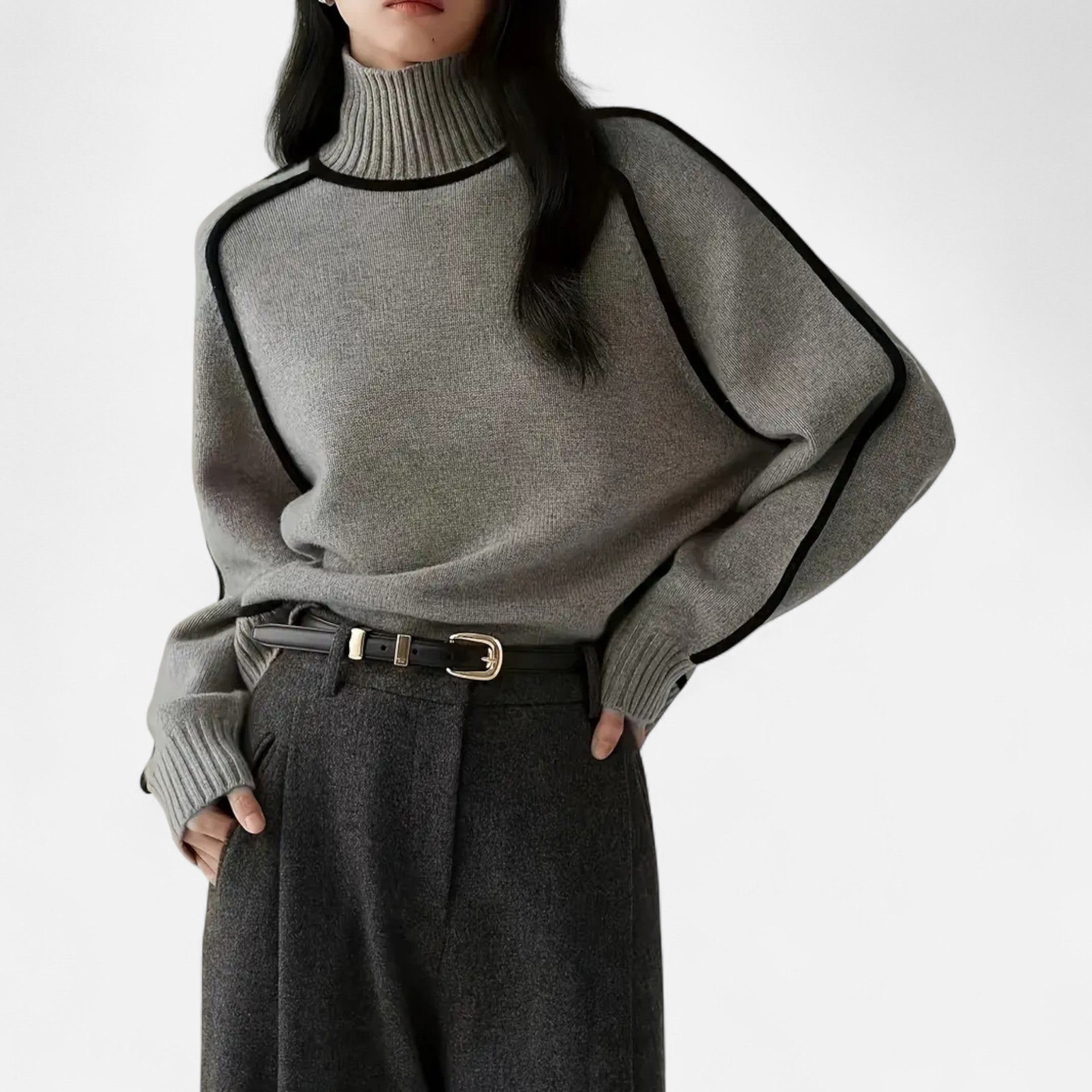 Women’s Pullover Knitwear Refined Stripes