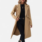 Women’s Belted Long Coat