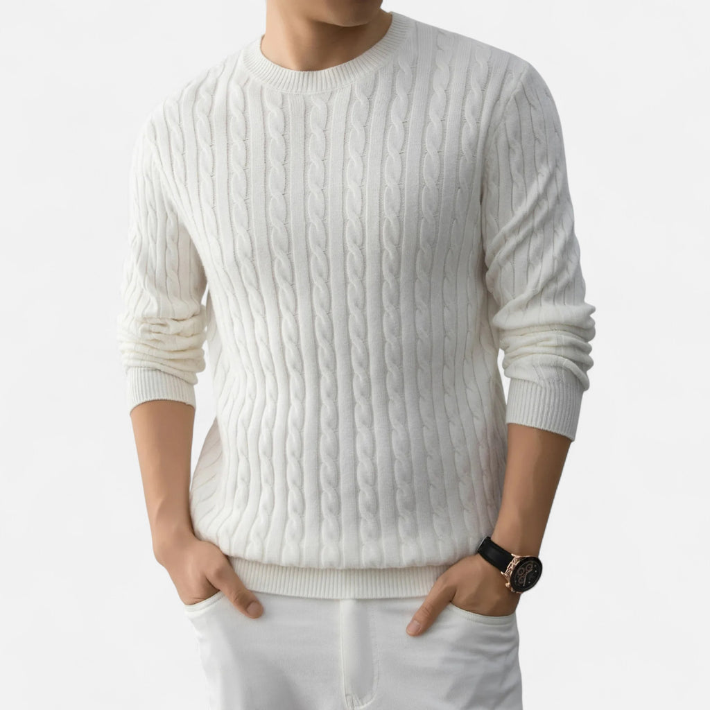 Men’s Ribbed Knit Sweater