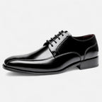 Men’s Derby Shoes Square Toe Elegance