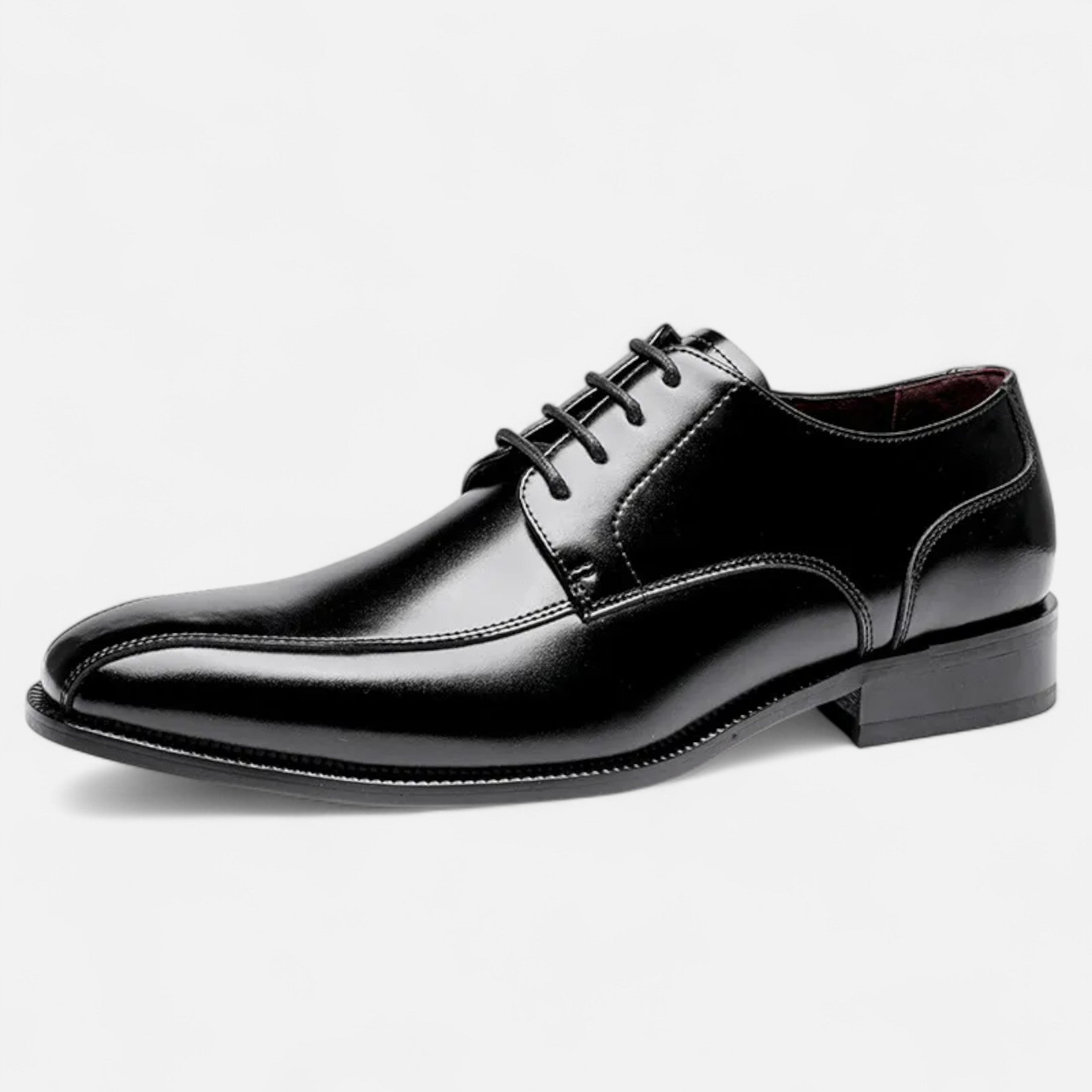 Men’s Derby Shoes Square Toe Elegance