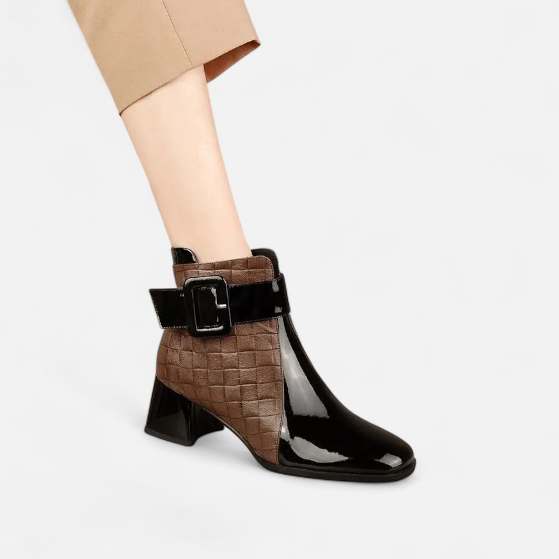 Women’s Ankle Boots Buckle Detail