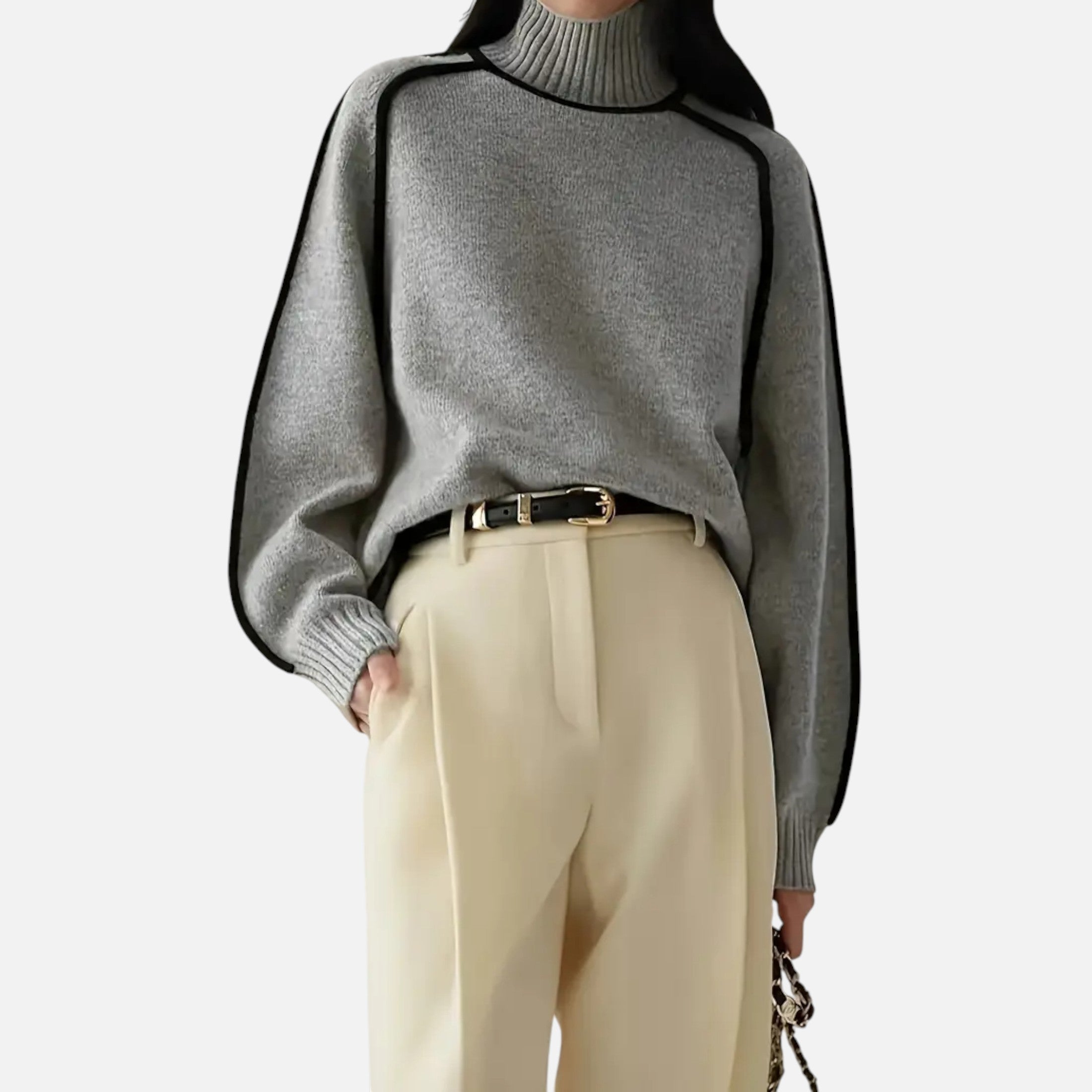 Women’s Pullover Knitwear Refined Stripes