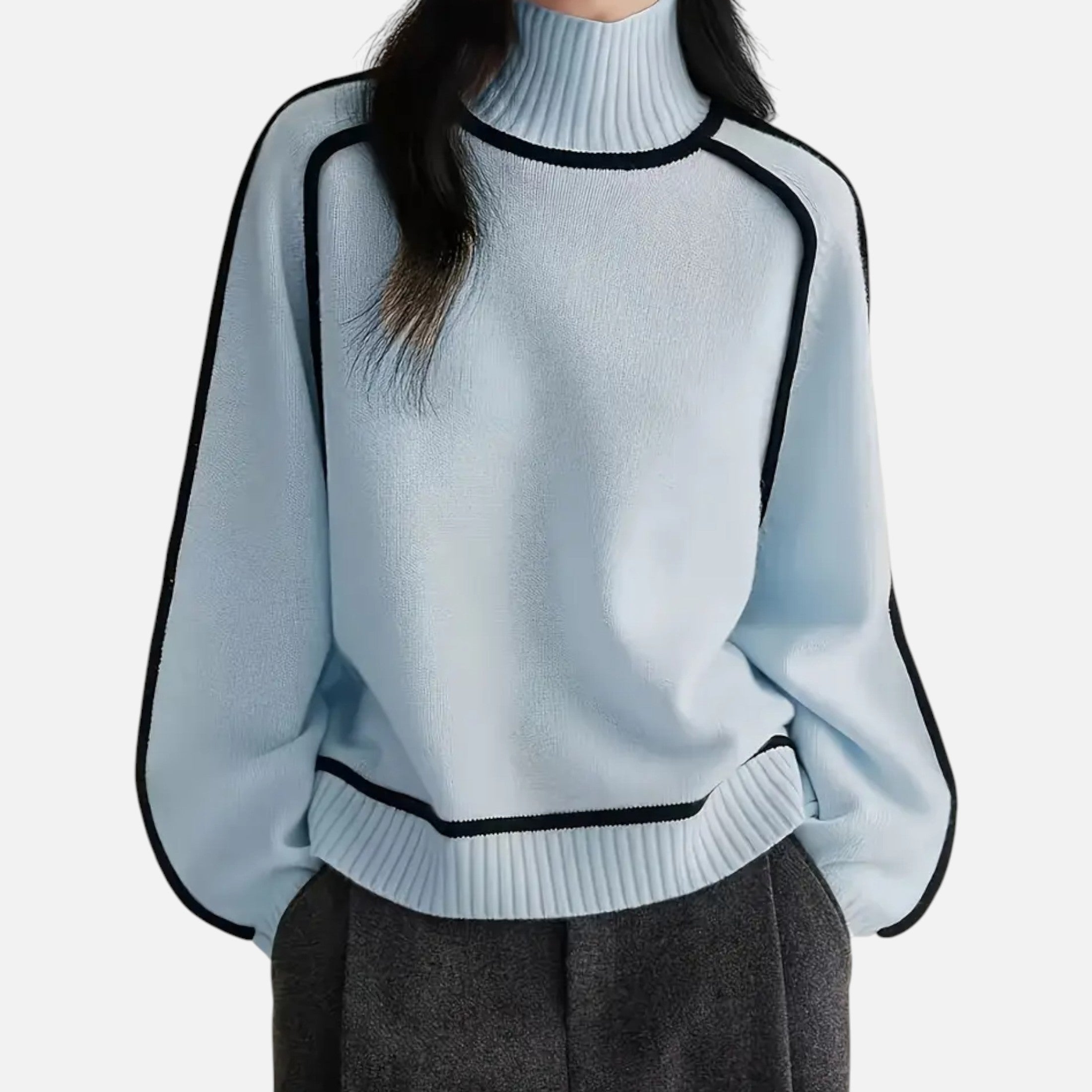 Women’s Pullover Knitwear Refined Stripes