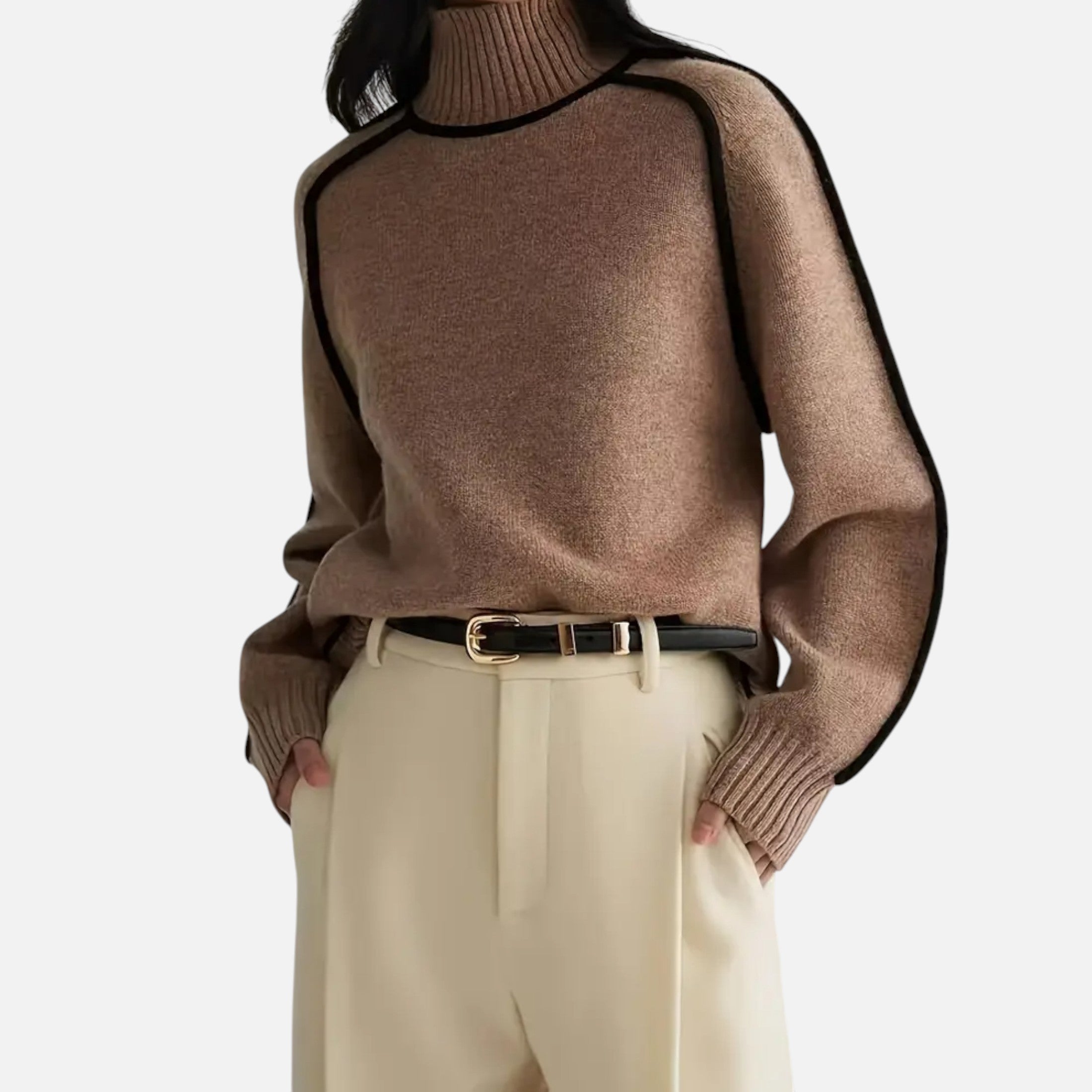 Women’s Pullover Knitwear Refined Stripes