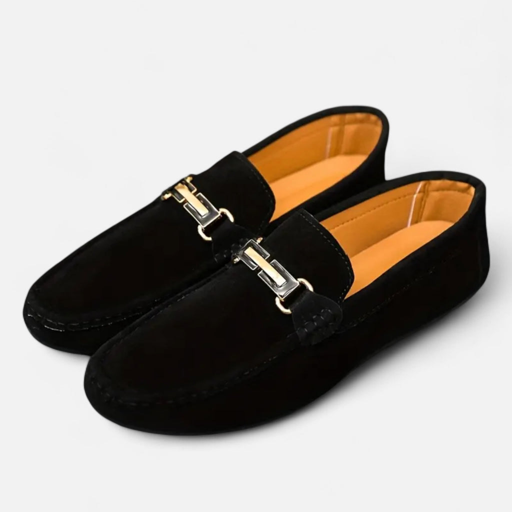 Men’s Loafers Elegant Buckle Detail