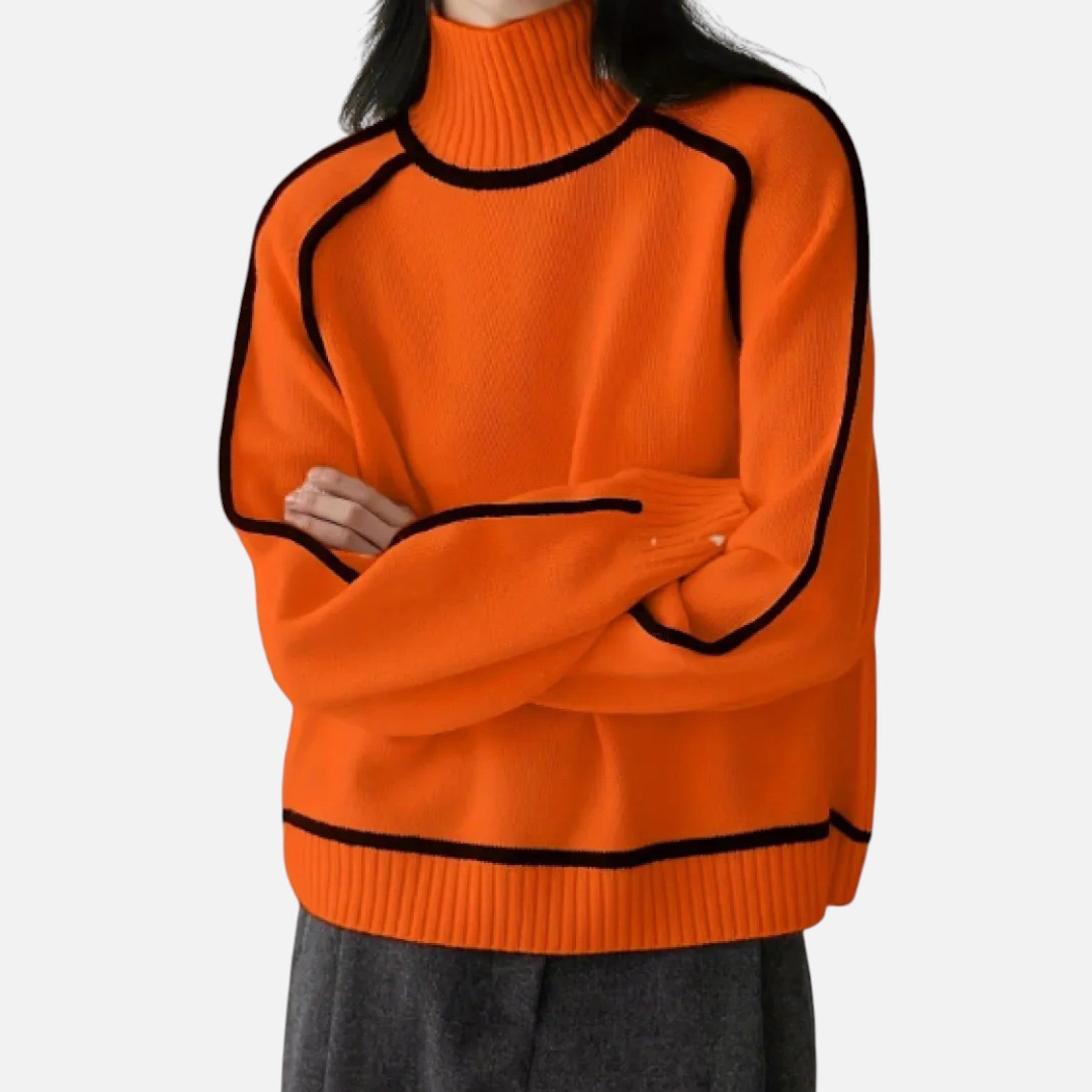 Women’s Pullover Knitwear Refined Stripes