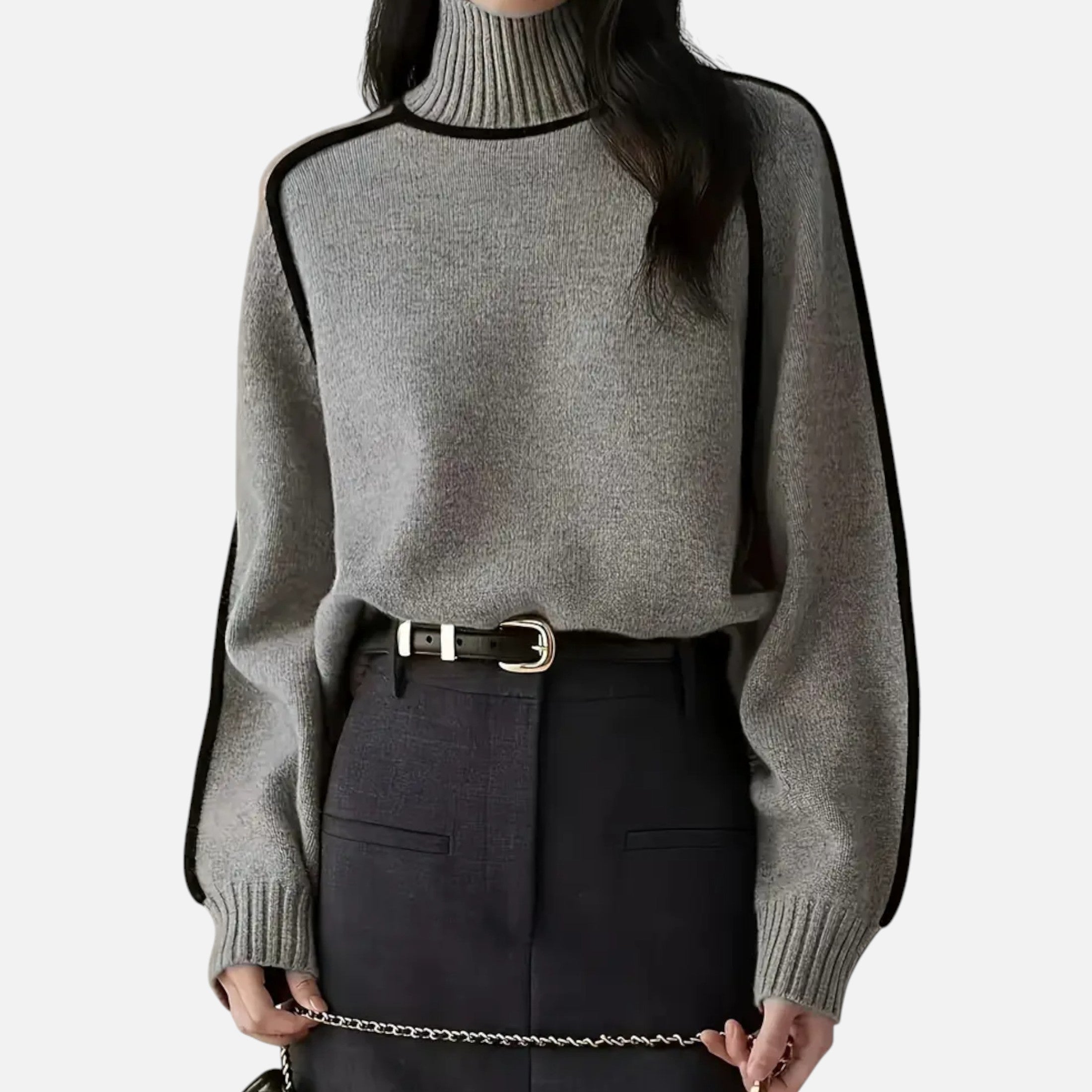 Women’s Pullover Knitwear Refined Stripes