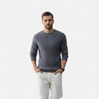 Men’s Ribbed Knit Sweater
