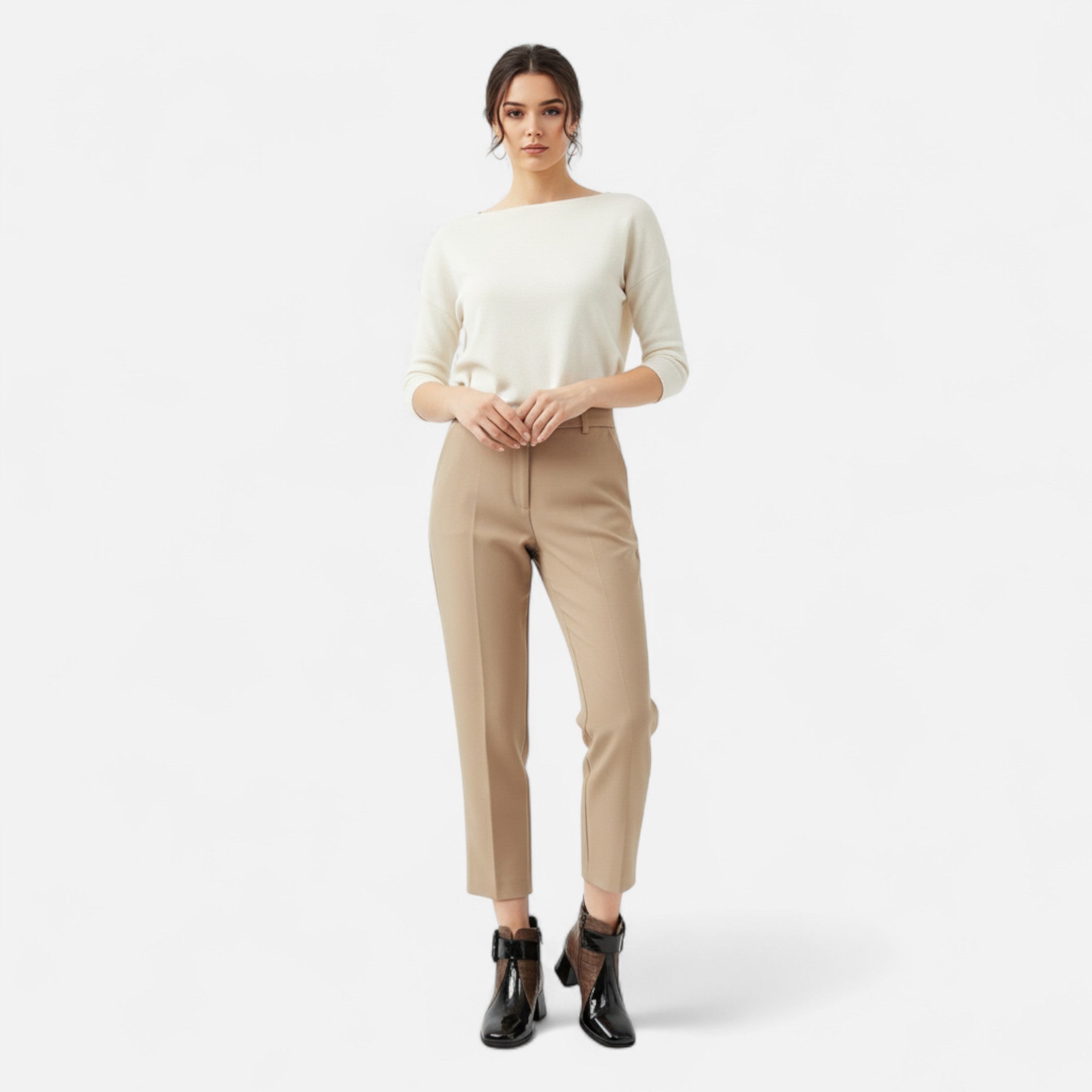 Women’s Ankle Boots Buckle Detail