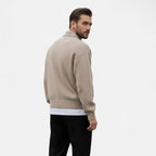 Men’s Knit Sweater Lapel Heritage