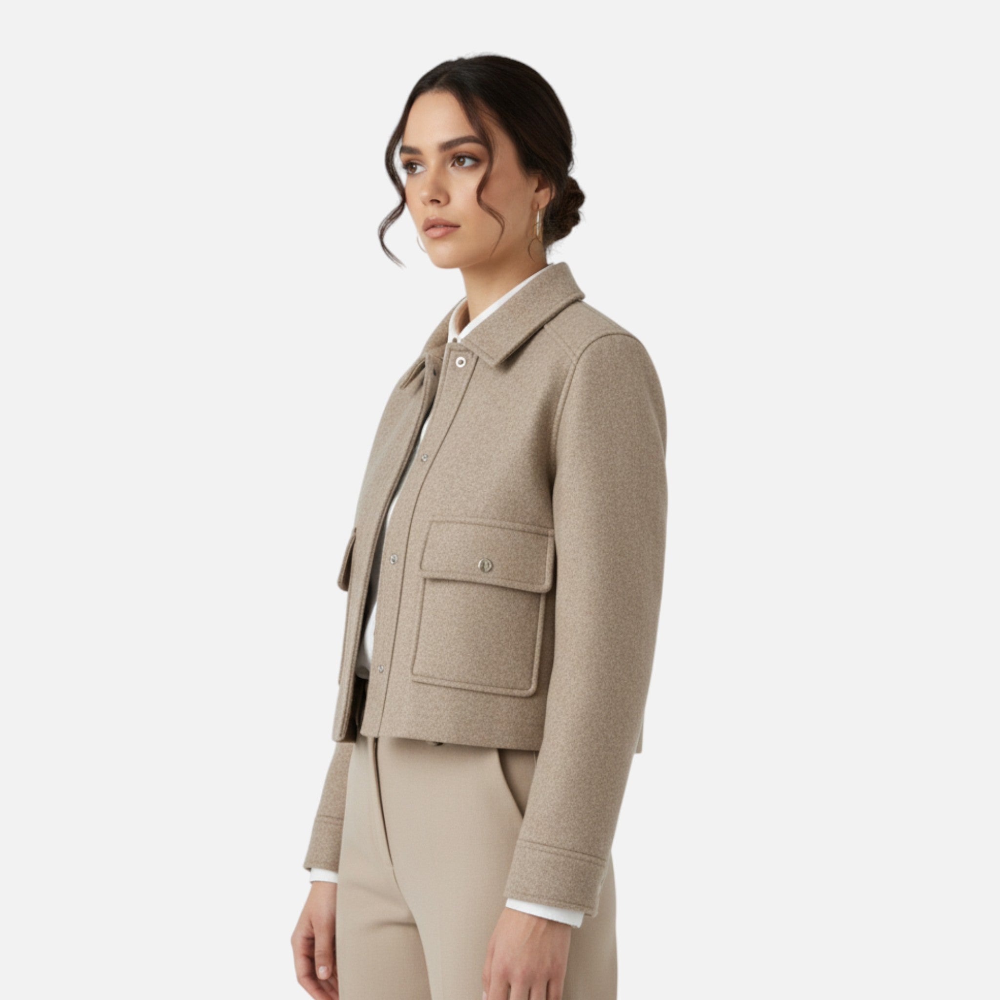 Women’s Soft Short Casual Jacket